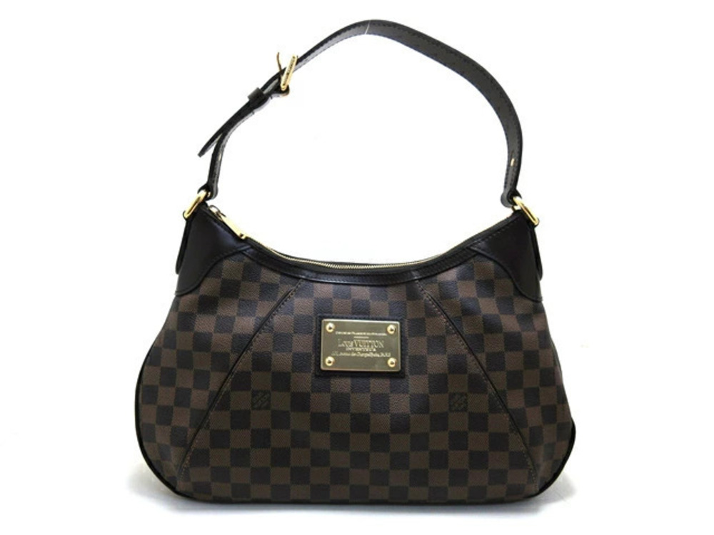LOUIS VUITTON Thames Shoulder Bag Damier